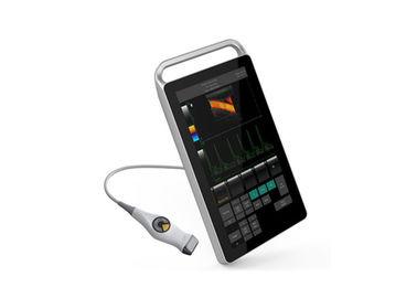 Máquina de Doppler del color del escáner del ultrasonido del color de la carretilla con 18,5” monitores médicos del tacto