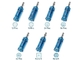 6 Velocidades Para el hogar comercial Micro Derma Pen con titanio inoxidable y función de parada automática